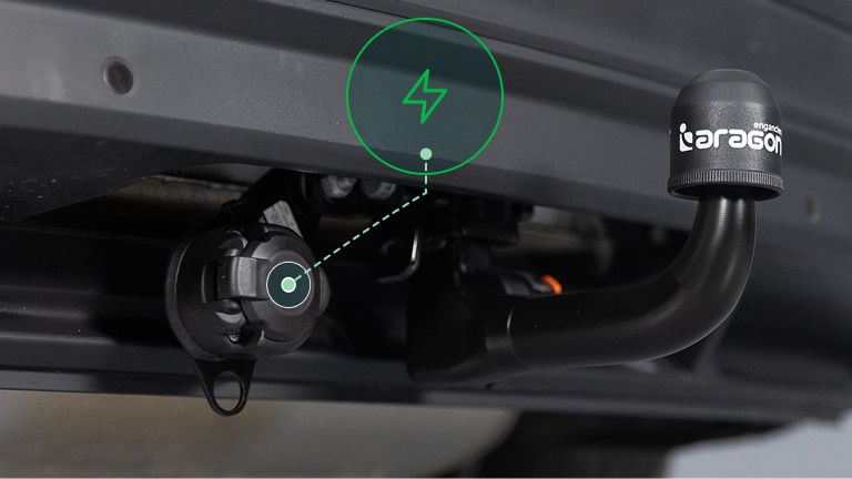 Abnehmbare AHK Komplettsatz: Anhängerkupplung abnehmbar inkl. Elektrosatz