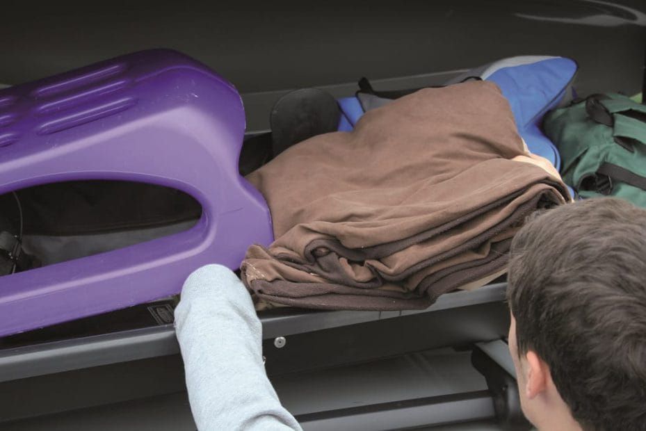 Dachbox packen