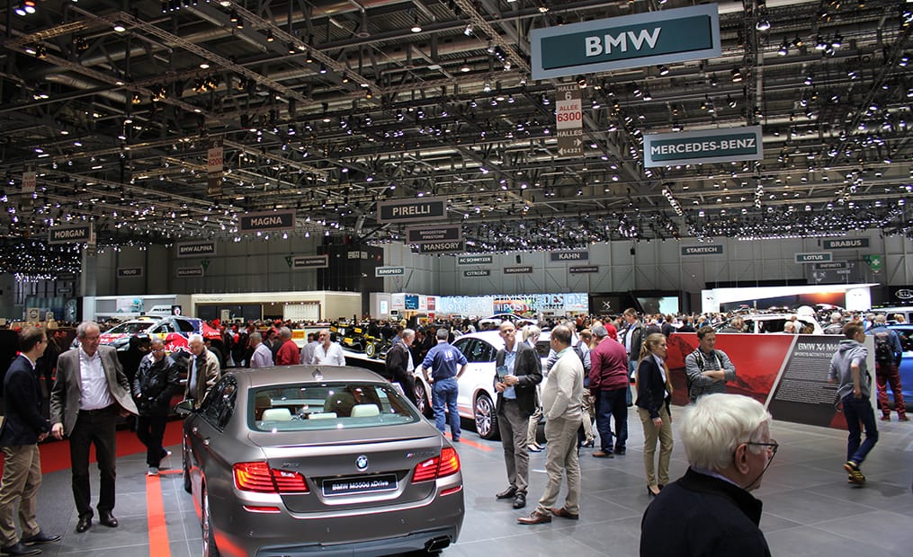 BMW hatte einiges zu präsentieren und der Messestand war immer gut besucht.