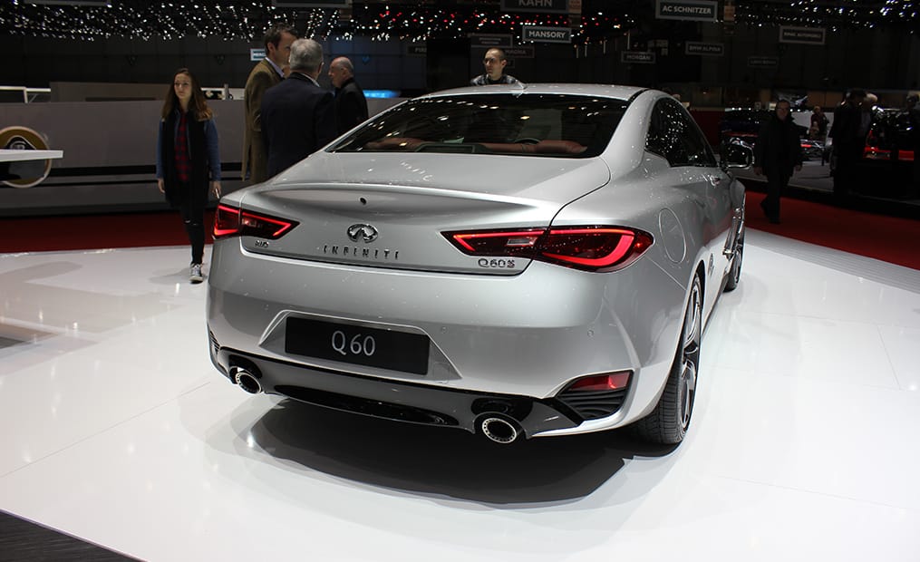 Die Coupé-Version des Infiniti Q50. Im Januar in Detroit vorgestellt, folgt nun hier das Coupé der prachtvollen Premium-Limousine.