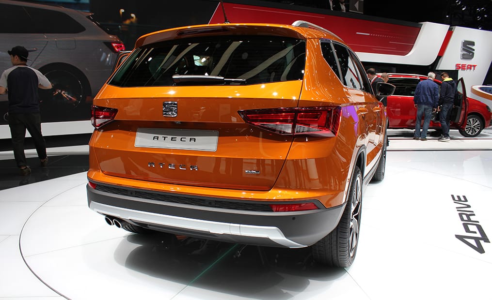 Der Ateca ist der erste SUV aus dem Hause Seat. Der neue Ateca ist 4,36 Meter lang und erinnert optisch an das spanische Erfolgsmodell Leon.