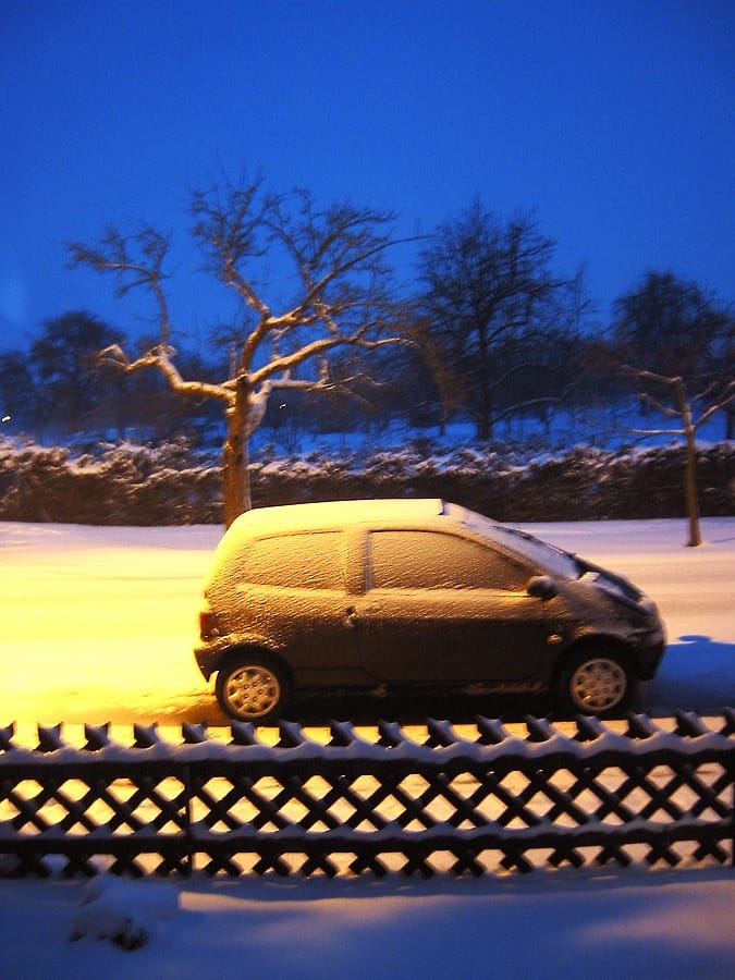 Im Winter leidet das Auto