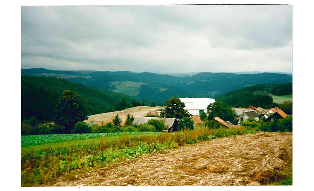 Fernblick auf die Baustelle