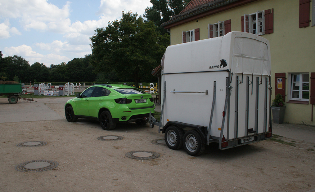 Pferdetransport BMW X6