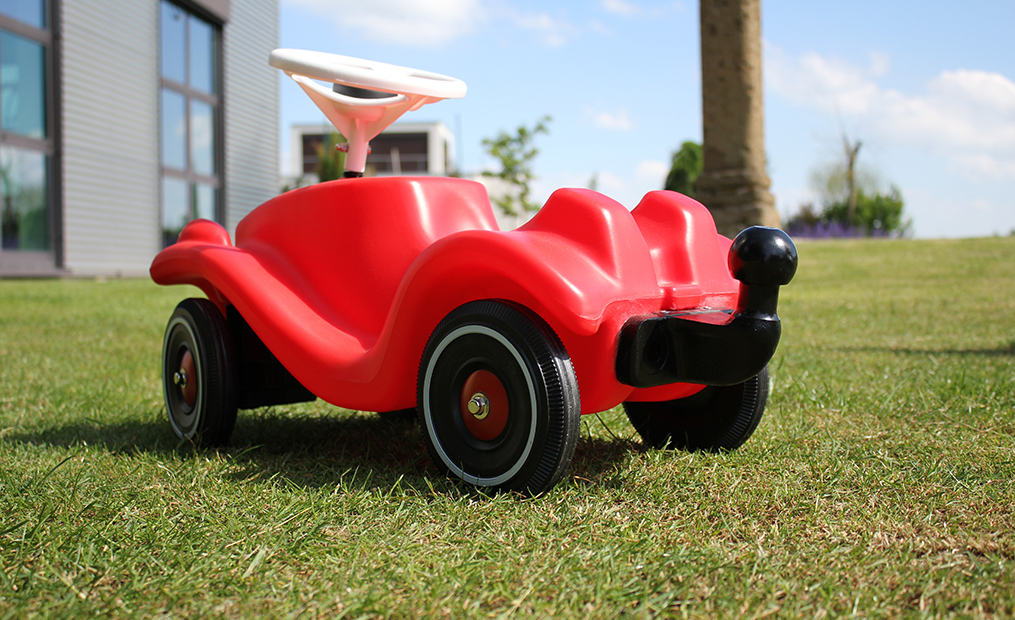 Bobby Car mit Anhängerkupplung