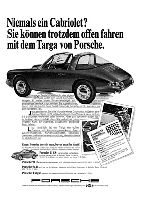 Porsche 912 Targa - offen sportlich