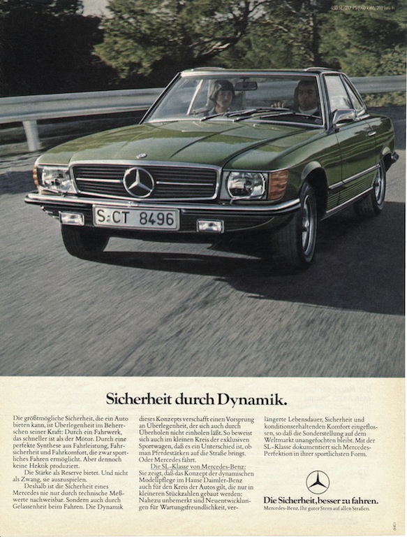 Die 107er SLs sind stabil und zeitlos