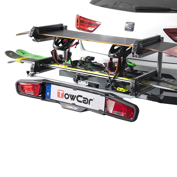 Ski transportieren per Heckträger