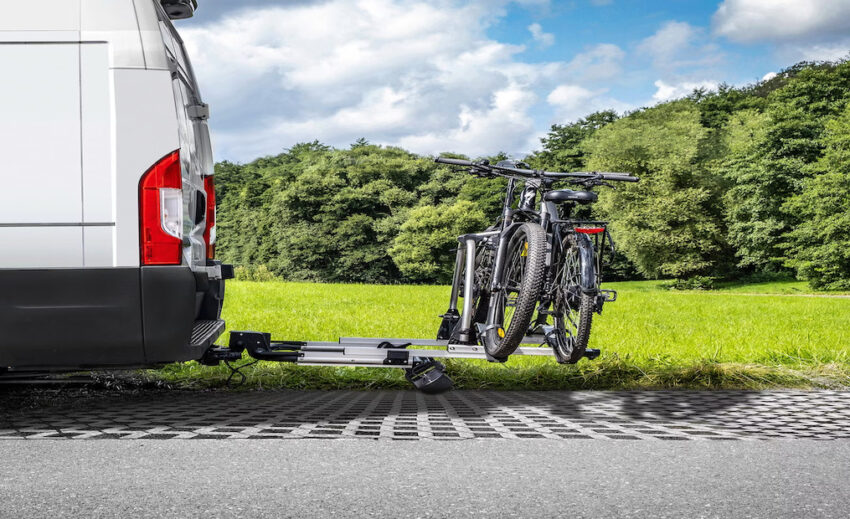 Fahrradträger für Flügeltüren