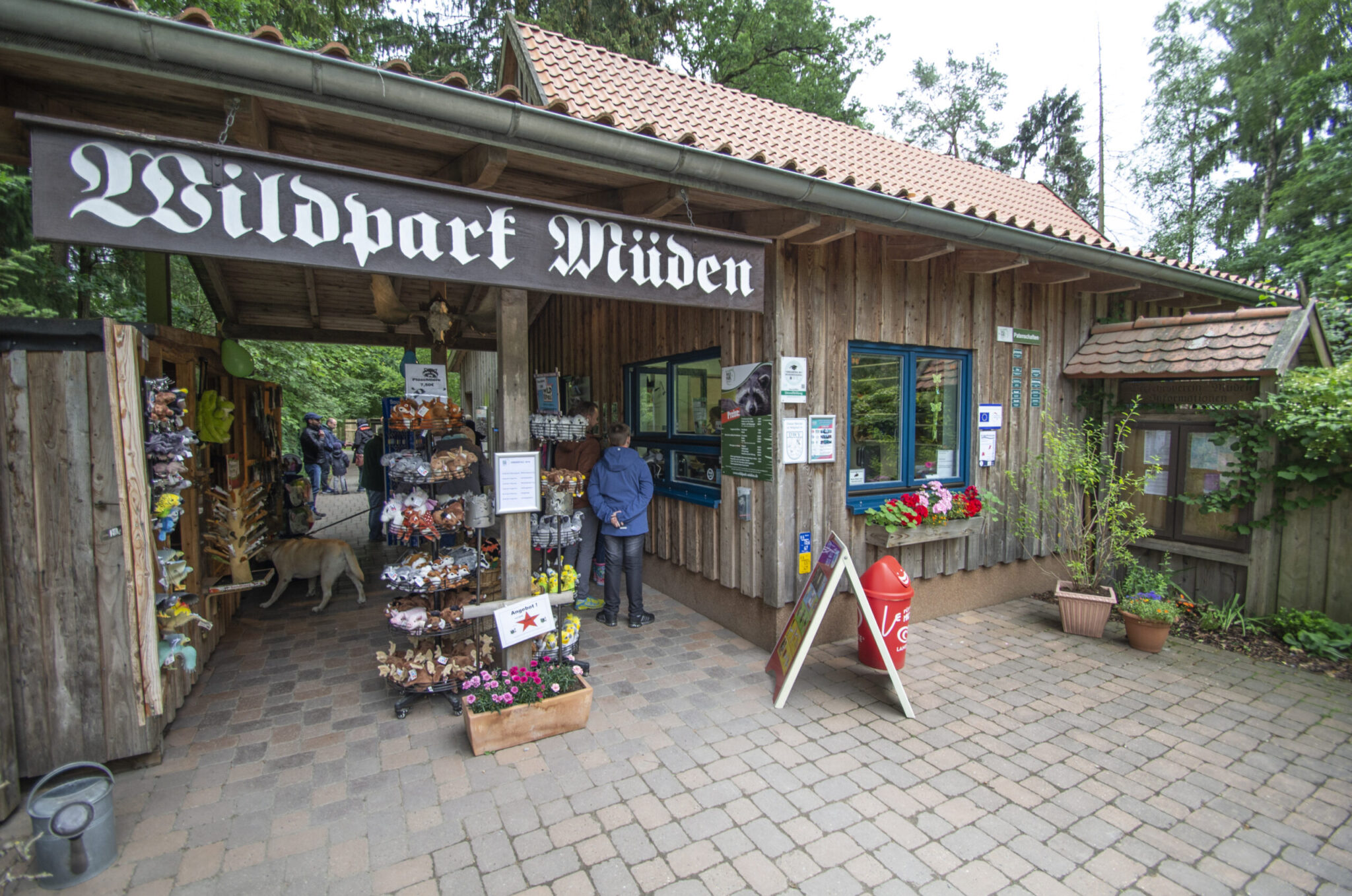 Ausflugsziele Lüneburger Heide Wildpark Müden Kasse