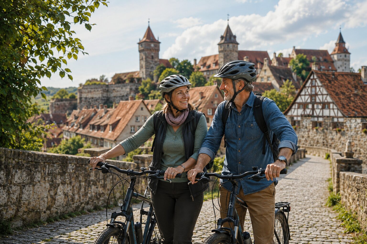 Romantische Straße mit dem Fahrrad: Die schönsten Orte, Etappen & Sehenswürdigkeiten