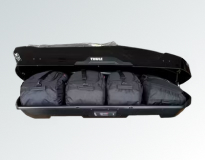 spezifische Dachboxtaschen