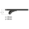 Dachträger G3 Clop airflow 127 cm
