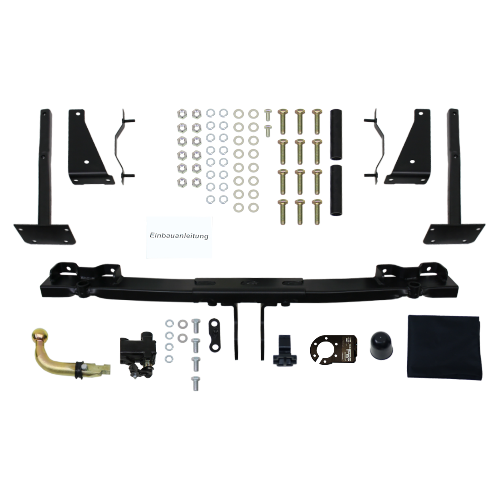 AUTO-HAK Anhängerkupplung abnehmbar Kugelstange von hinten gesteckt - BMW 3