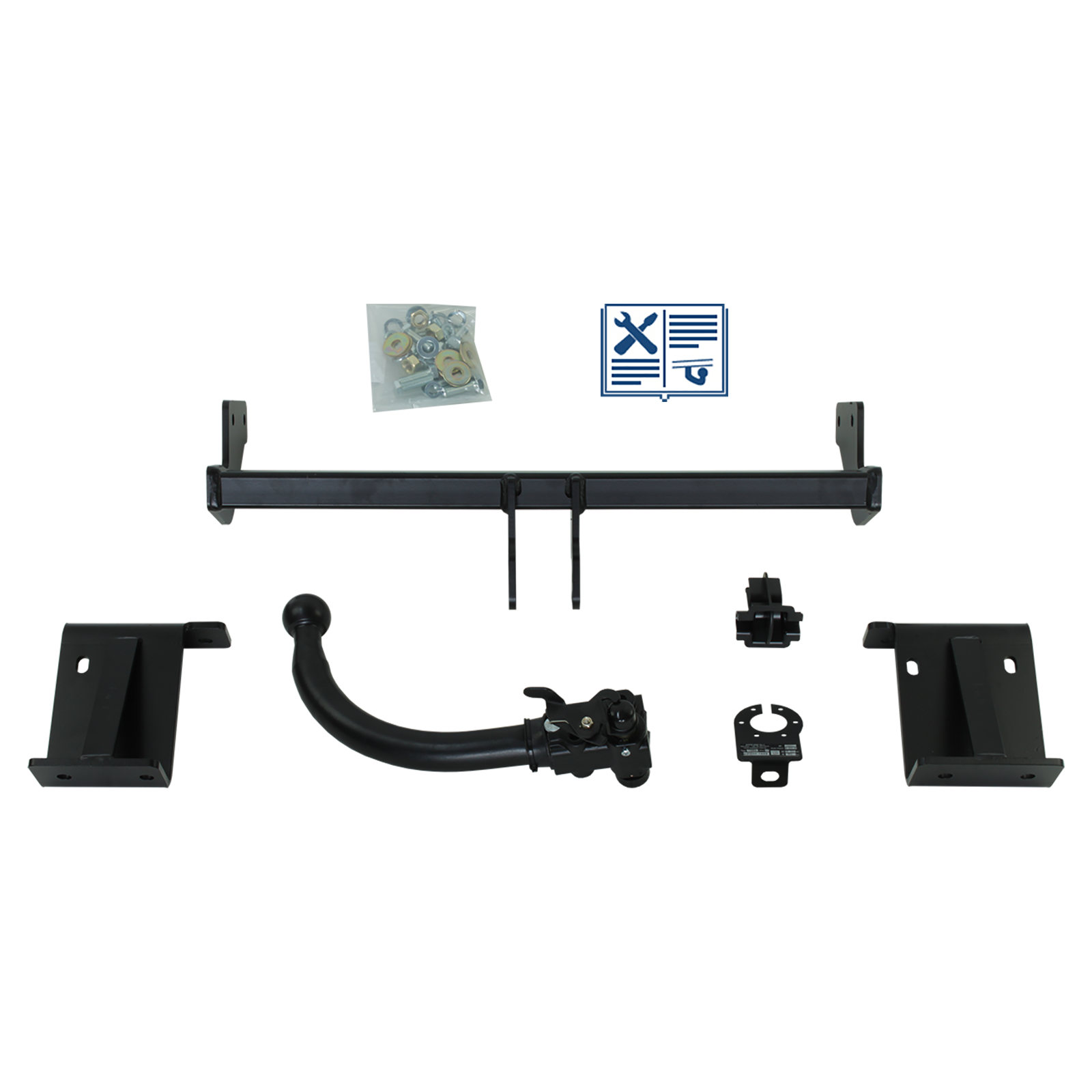 AUTO-HAK Anhängerkupplung abnehmbar Kugelstange von hinten gesteckt - KIA PRO CEE&amp;#039;D