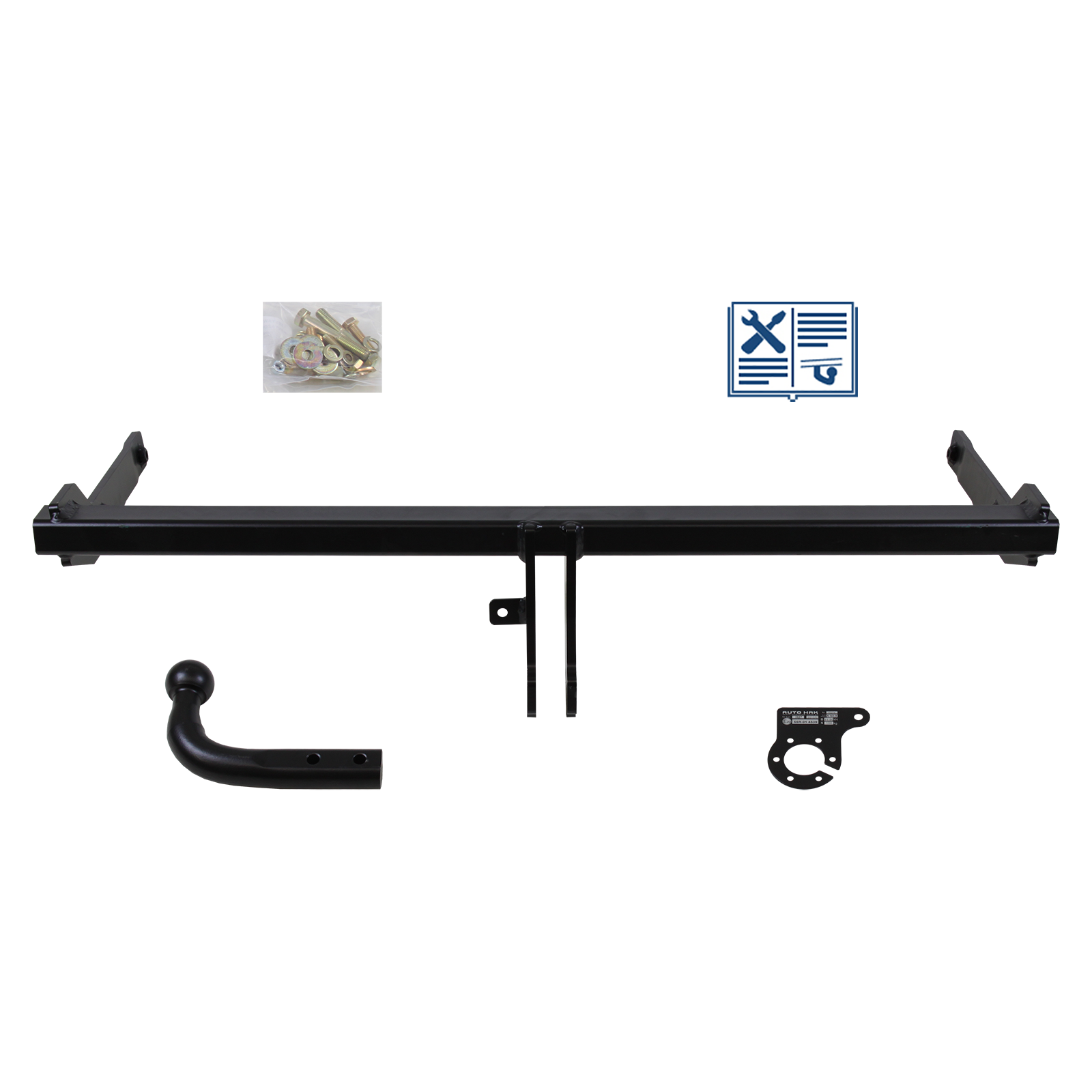 AUTO-HAK Anhängerkupplung starr mit angeschraubtem Kugelkopf - SKODA SUPERB III Kombi