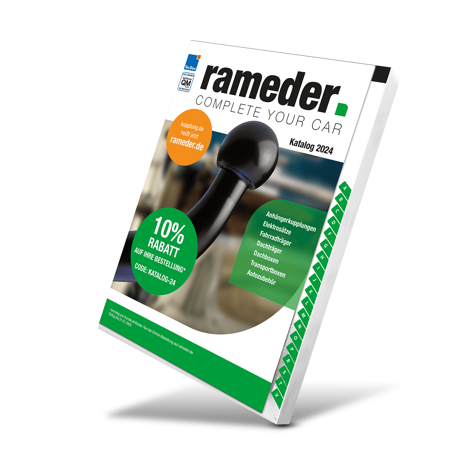 Der rameder.-Katalog – Ihre handliche Verkaufshilfe für Anhängerkupplungen
