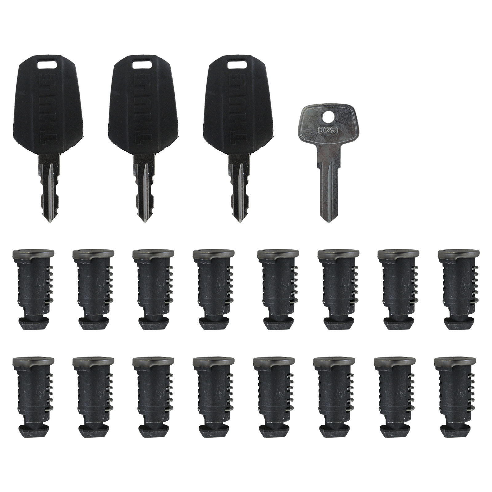 Thule Schloss-Satz 4516 für alle Thule Produkte