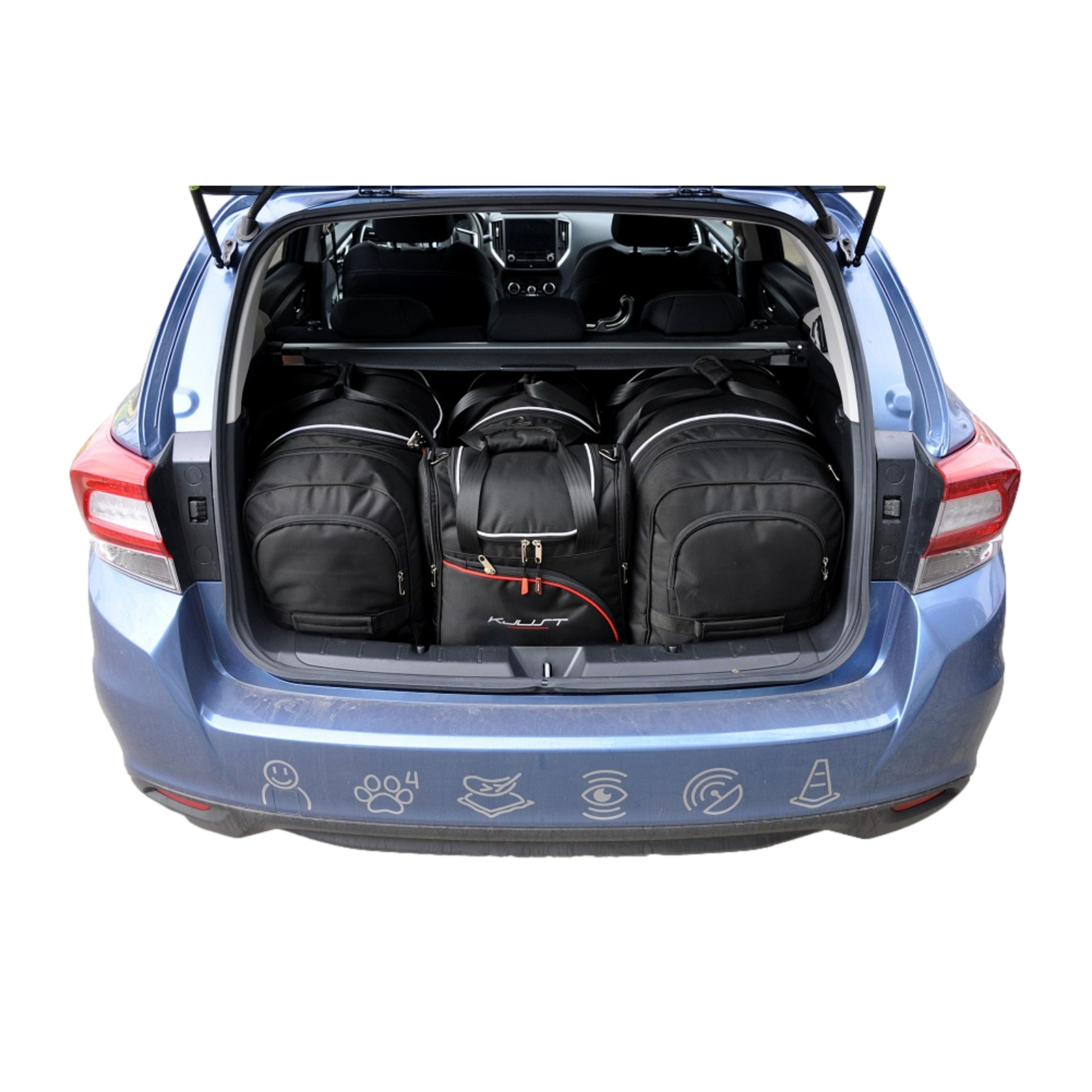 Kofferraumtaschen Set - SUBARU IMPREZA Schrägheck