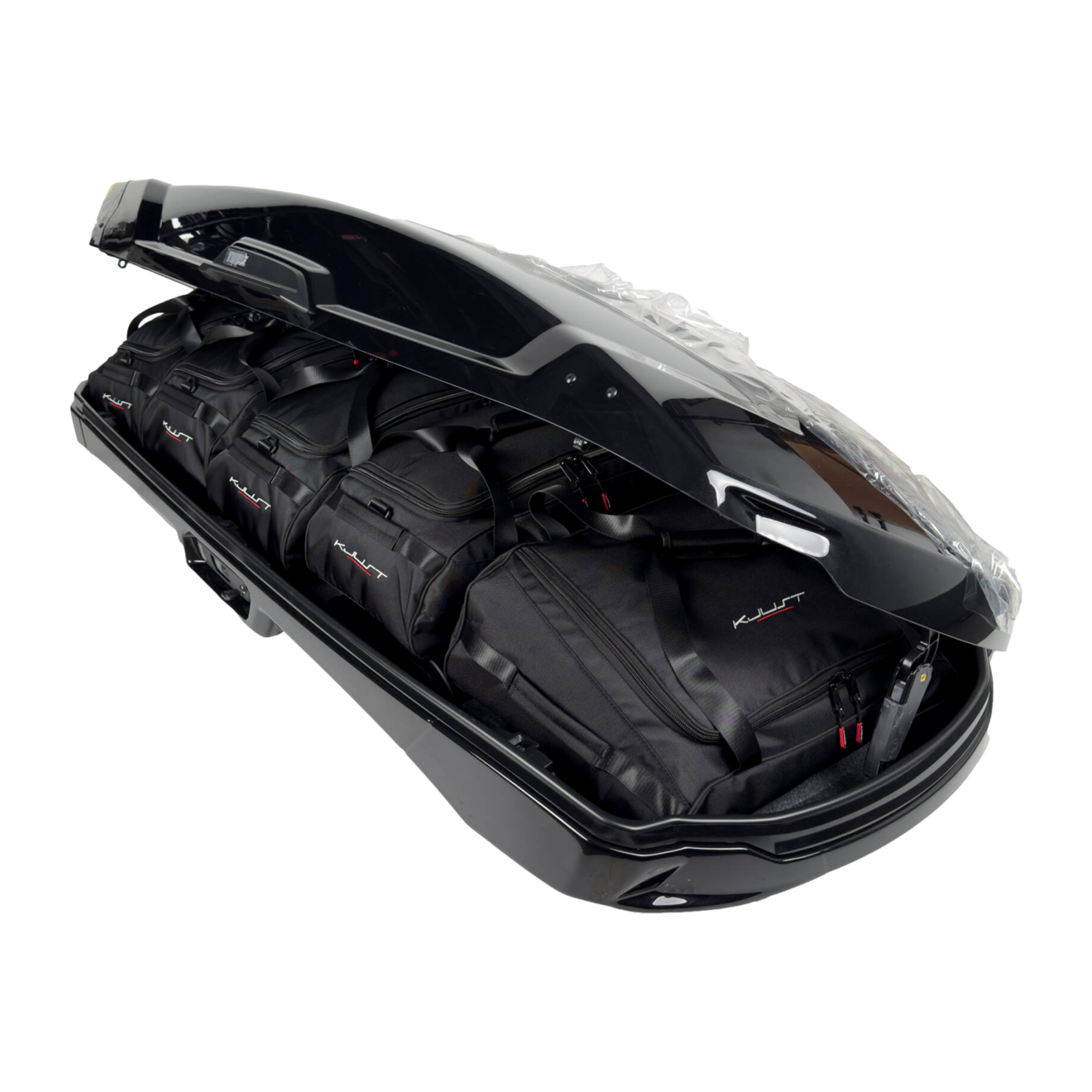 Kjust Dachboxtaschen Set Thule Vector M