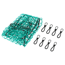 Ladungssicherungsnetz mit Gummispanner passend für Wildträger Gehetec Deep 210