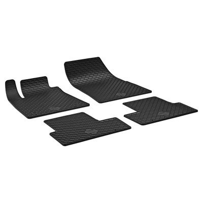 Gummi-Fußmatten schwarz für RENAULT MEGANE IV Stufenheck Bj