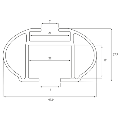 Dachträger Menabo Tiger 120 cm