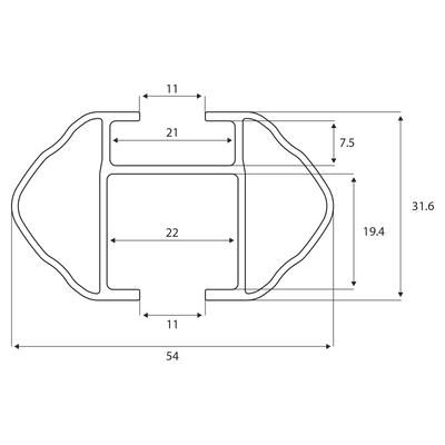 Dachträger Menabo PickUp 135 cm
