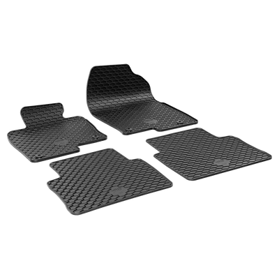 Gummi-Fußmatten schwarz für MAZDA CX-5 Bj 11.16