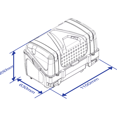 Heckbox TowBox V1 schwarz