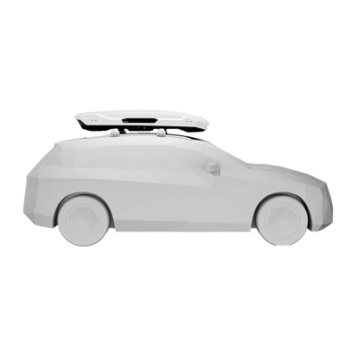 Dachbox Thule Motion 3 XL Low White Glossy