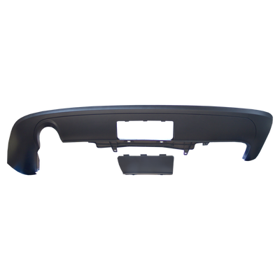 Spoiler Einfachrohr gerade, satinschwarz VW Passat Kombi, Baujahr 09.05 -11.10