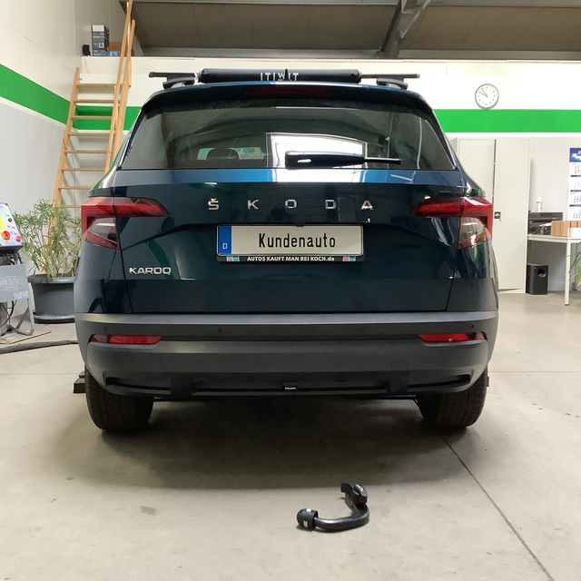 Skoda Karoq Gebraucht Automatik Anhangerkupplung