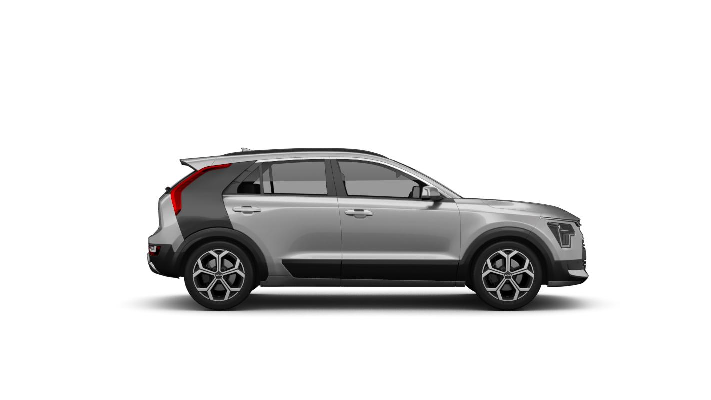 CAR SHADES Pare-Soleil Portes Arrières Kia Niro II 2022+ - Lot De 2 Pièces Noir - Protection UV, Air Frais & Intimité